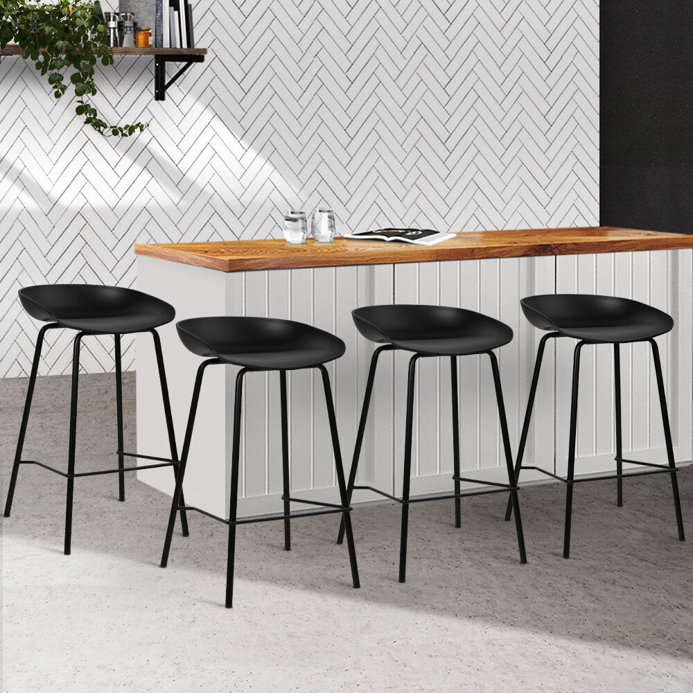 2x Bar Stools Kitchen Counter Stools Metal 2x Bar Stools Kitchen Counter Stools Metal