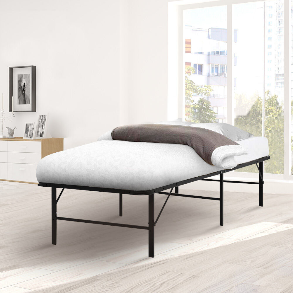 Artiss Folding Bed Frame Metal Base - Double Artiss Folding Bed Frame Metal Base - Double