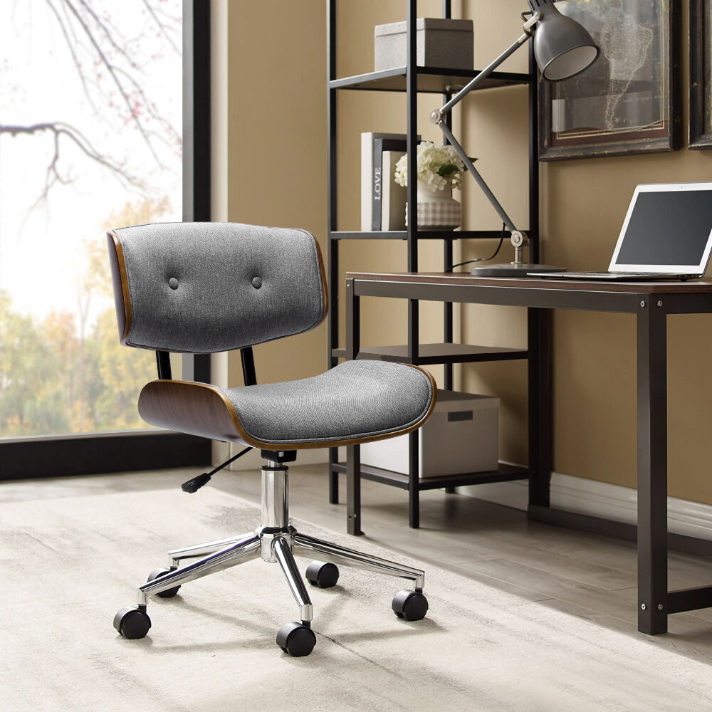 Wooden Fabric Office Chair Wooden Fabric Office Chair