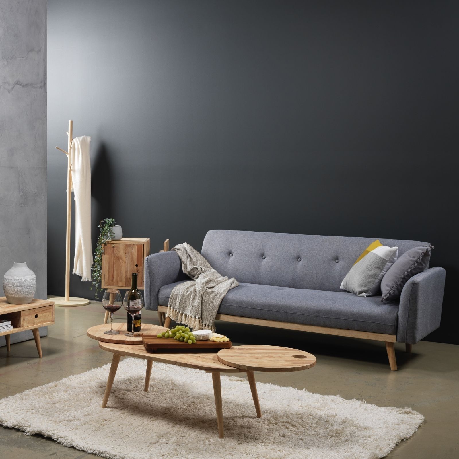 Dunfermline 3-Seater Foldable Sofa Bed Dunfermline 3-Seater Foldable Sofa Bed