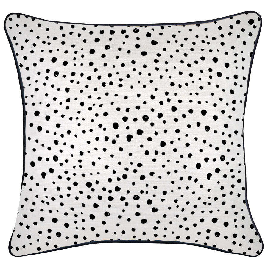 Cushion Cover-With Black Piping-Lunar Cushion Cover-With Black Piping-Lunar
