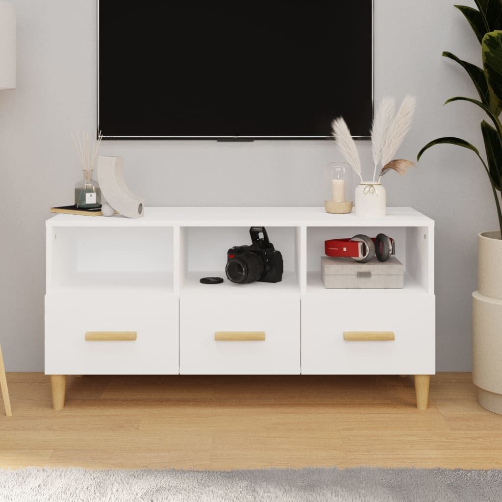 Hailsham TV Cabinet 102x36x50 cm Engineered Wood Hailsham TV Cabinet 102x36x50 cm Engineered Wood