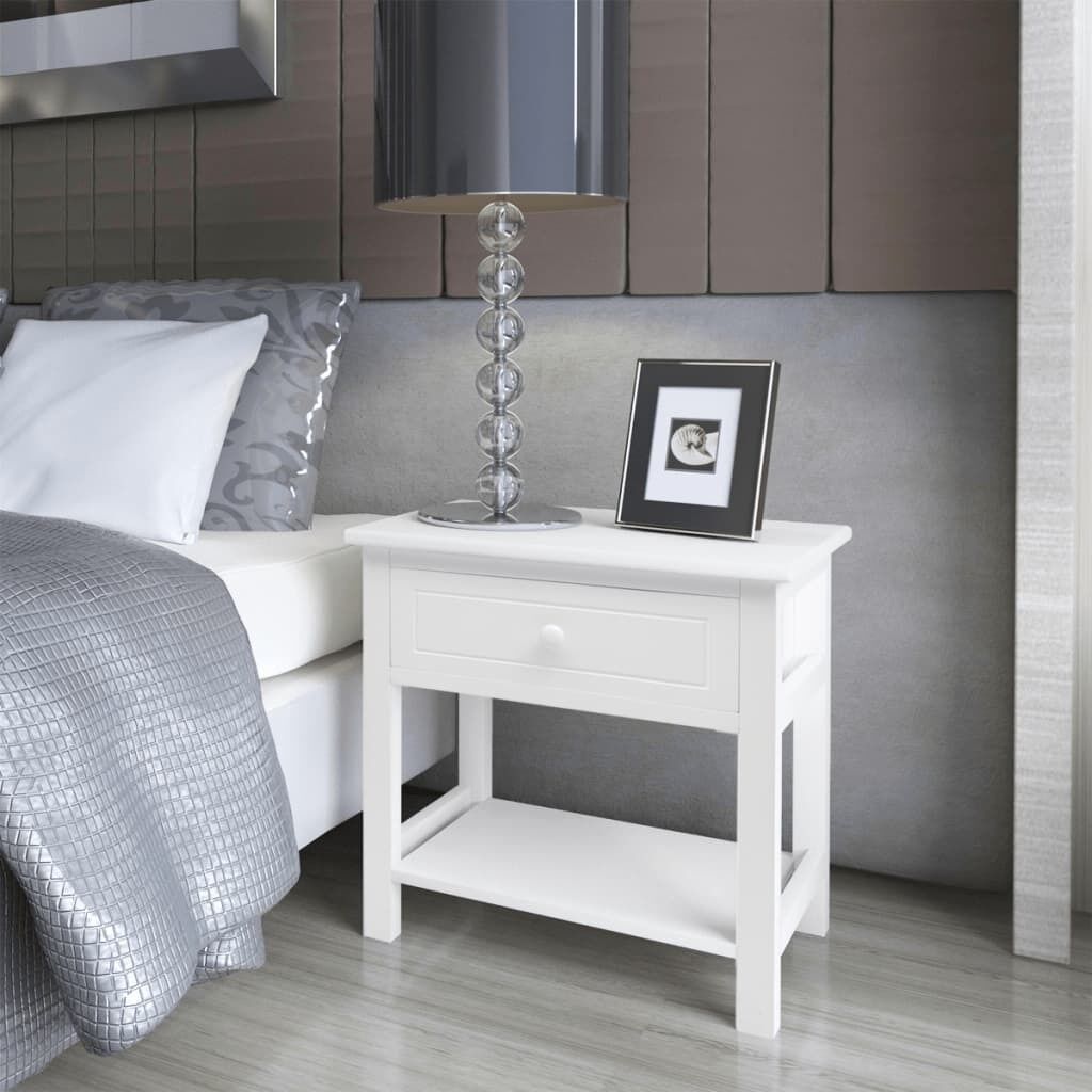 Cawdor Bedside Cabinet Wood Cawdor Bedside Cabinet Wood