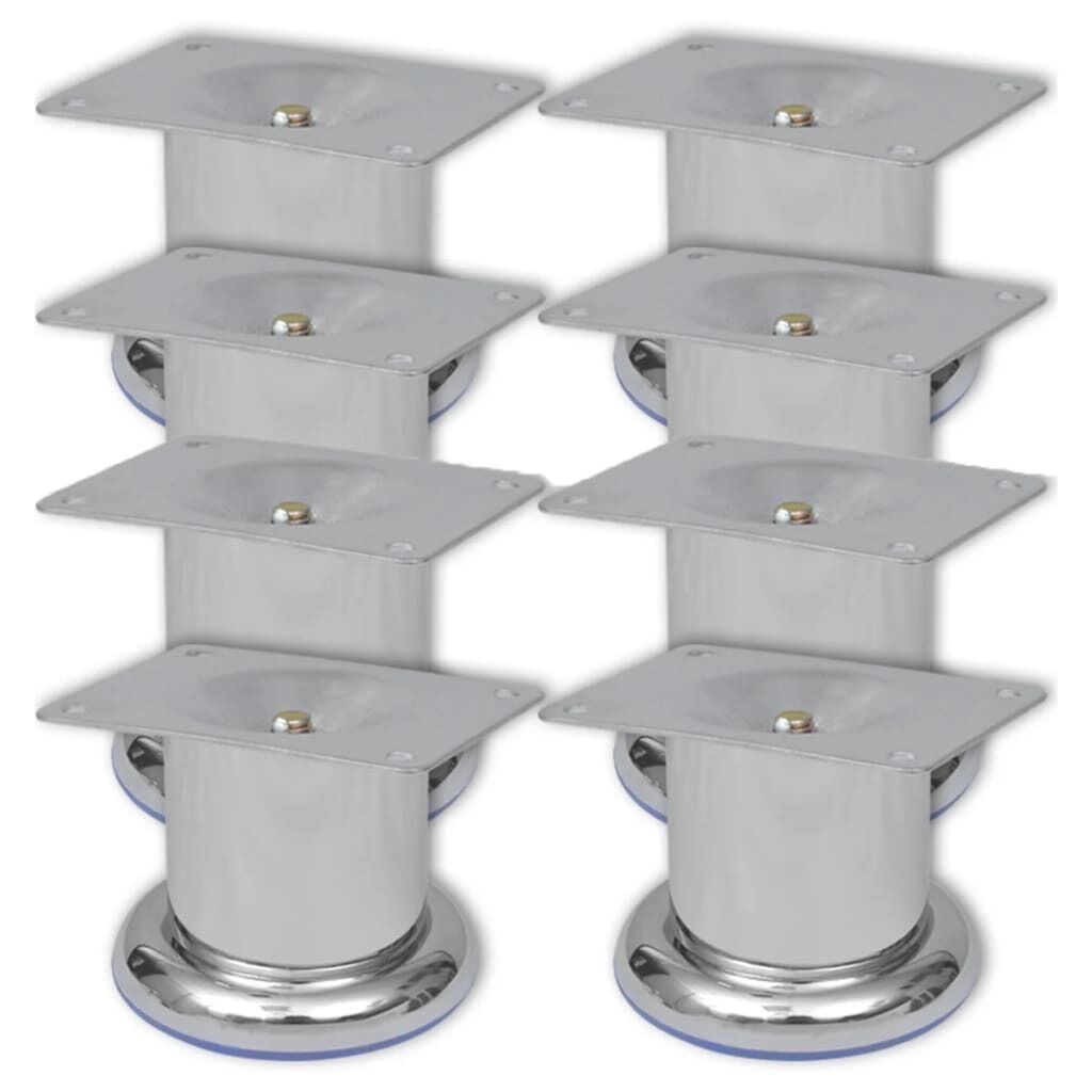 Suwanee Round Sofa Legs 8 pcs Chrome Suwanee Round Sofa Legs 8 pcs Chrome
