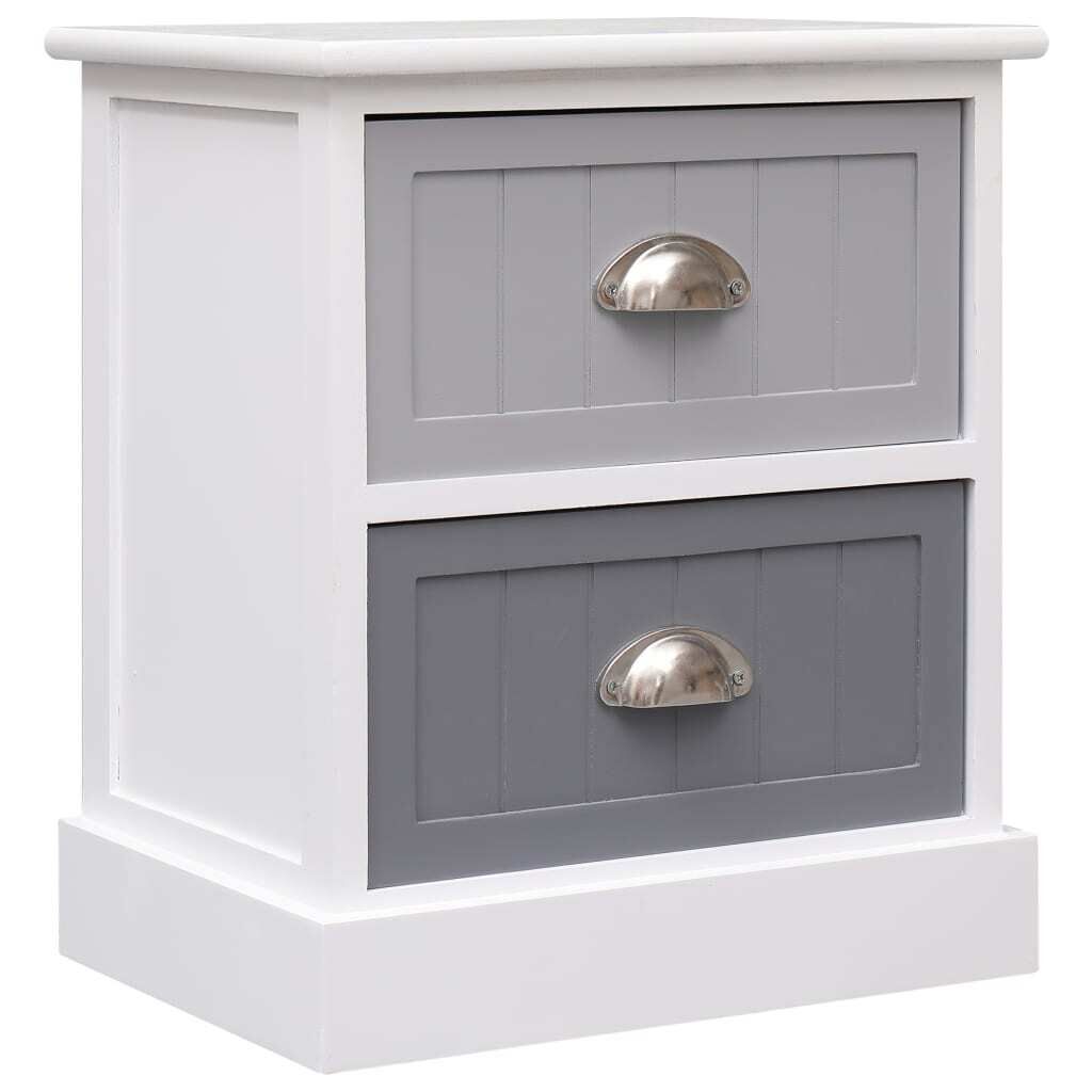 Donna Nightstand 38x28x45 cm Paulownia Wood Donna Nightstand 38x28x45 cm Paulownia Wood