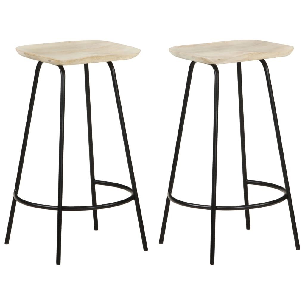 Bar Stools Solid Mango Wood Bar Stools Solid Mango Wood