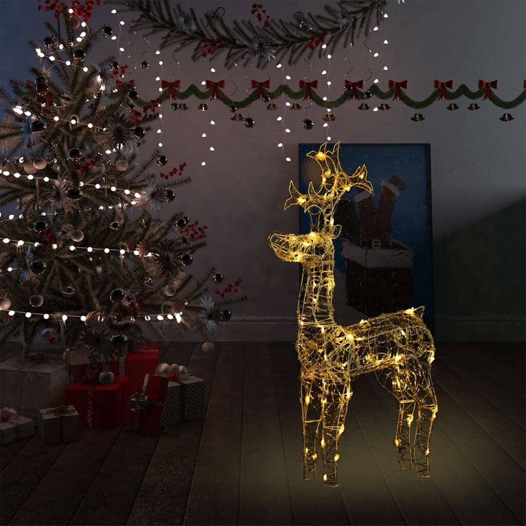 Reindeer Christmas Decoration LEDs Acrylic Reindeer Christmas Decoration LEDs Acrylic