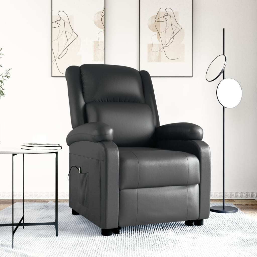 Stand up Reclining Chair Real Leather Stand up Reclining Chair Real Leather