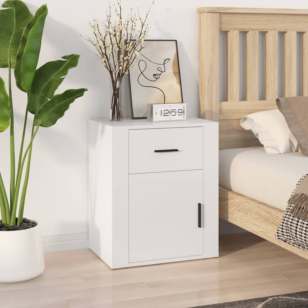 Euless Bedside Cabinet 50x36x60 cm Engineered Wood Euless Bedside Cabinet 50x36x60 cm Engineered Wood