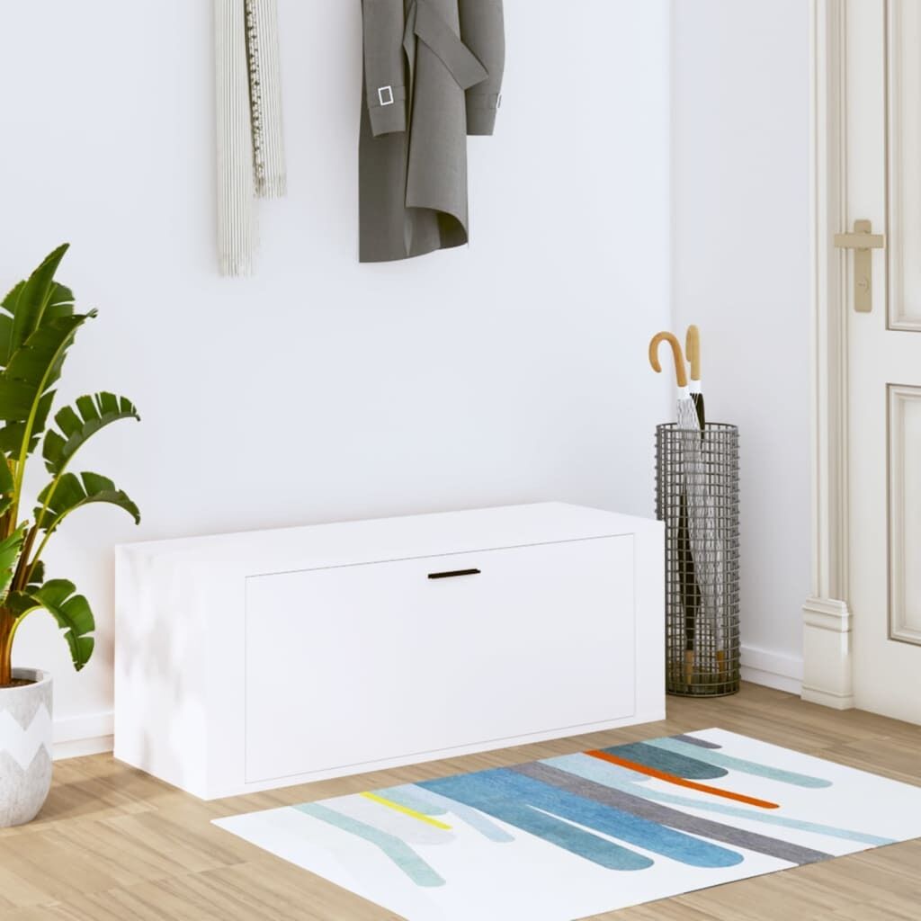 Wall Shoe Cabinet 100x35x38 cm Engineered Wood Wall Shoe Cabinet 100x35x38 cm Engineered Wood