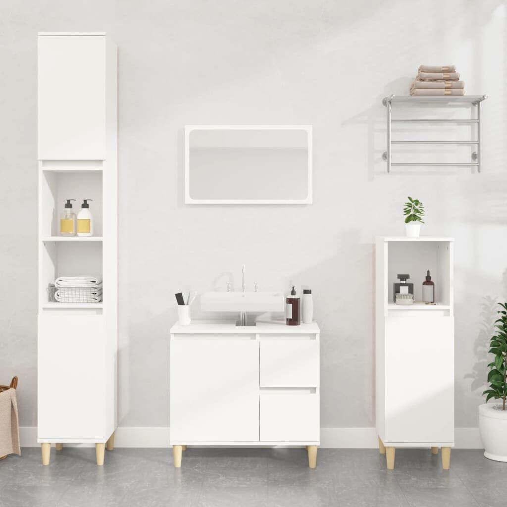Bathroom Cabinet 30x30x190 cm Engineered Wood Bathroom Cabinet 30x30x190 cm Engineered Wood