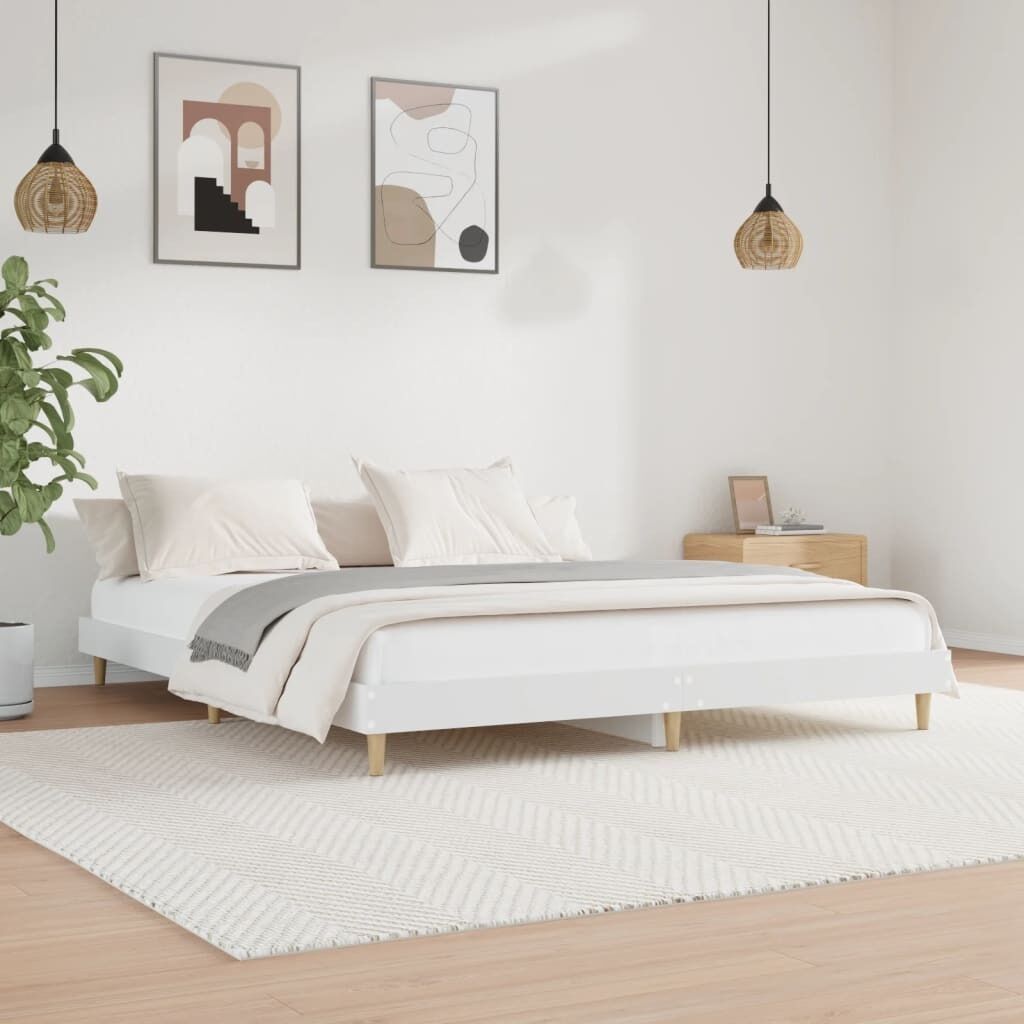Bed Frame Engineered Wood Bed Frame Engineered Wood