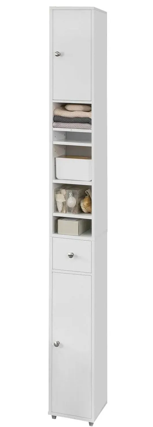 White Tall Bathroom Cabinet High Storage White Tall Bathroom Cabinet High Storage