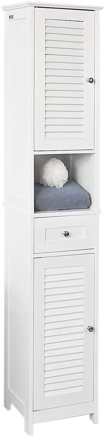 Freestanding Tall Bathroom Cabinet 170x32x30 cm Freestanding Tall Bathroom Cabinet 170x32x30 cm