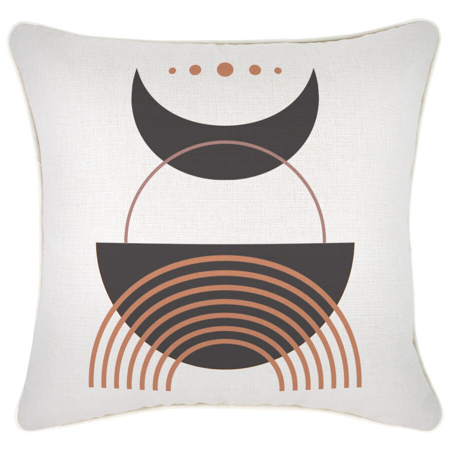 Cushion Cover-With Piping-Moon-Chaser-45cm x 45cm Cushion Cover-With Piping-Moon-Chaser-45cm x 45cm