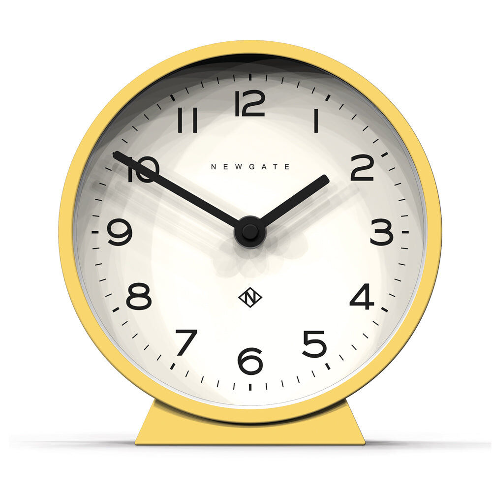 Newgate M Mantel Clock Cheeky Yellow Newgate M Mantel Clock Cheeky Yellow