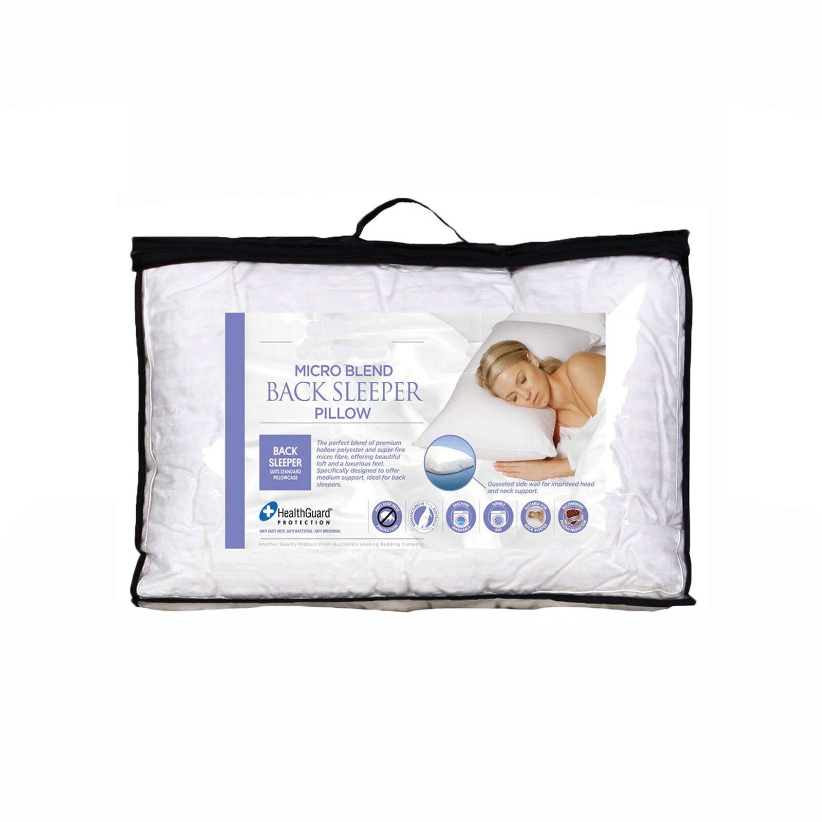 Easyrest Micro Blend Back Sleeper Pillow Easyrest Micro Blend Back Sleeper Pillow