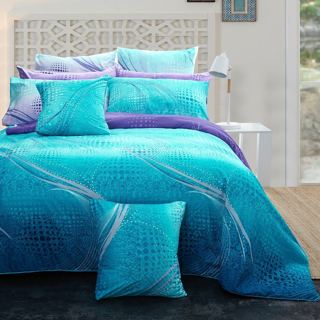 Vitara Double Size Bed Quilt/Duvet Cover Set Vitara Double Size Bed Quilt/Duvet Cover Set