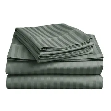 soft stripe microfibre sheet set queen charcoal soft stripe microfibre sheet set queen charcoal