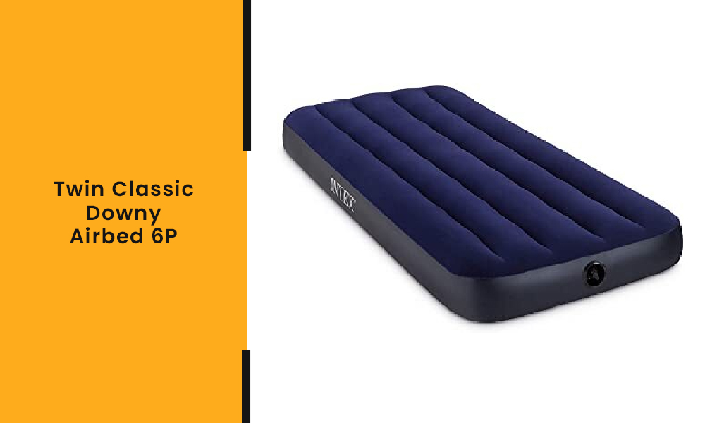 INTEX Jr Twin Classic Downy Airbed 6P