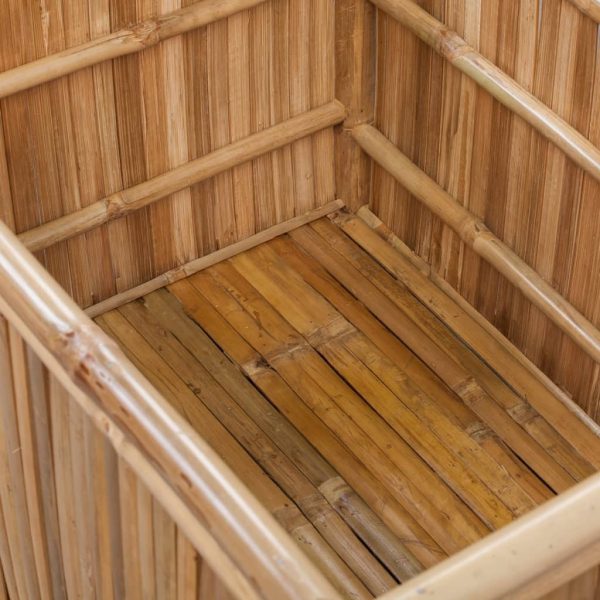 Storage Boxes 3 pcs Bamboo