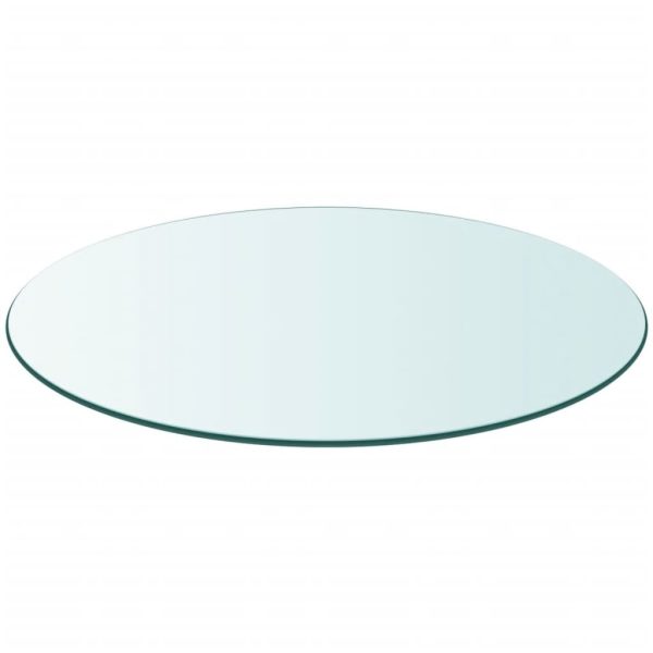 Table Top Tempered Glass Round