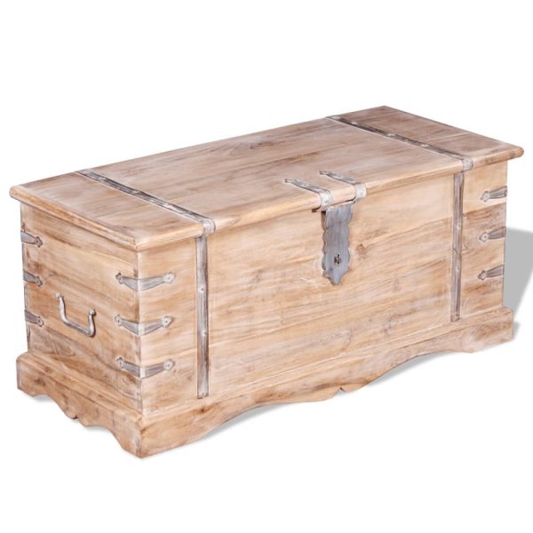 Storage Chest 90x40x40 cm Solid Wood