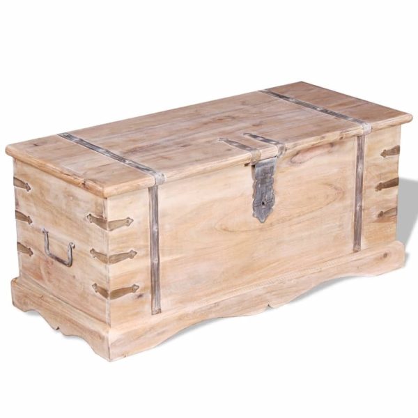 Storage Chest 90x40x40 cm Solid Wood