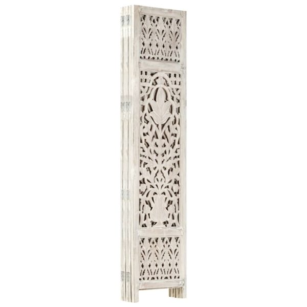 Whittier Hand carved Room Divider 200×165 cm Solid Mango Wood