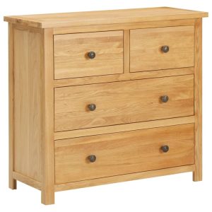 Chest of Drawers 80x35x75 cm Solid Wood