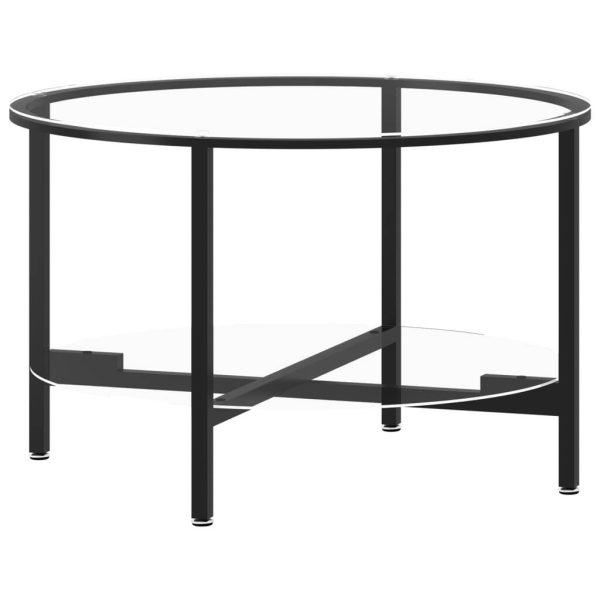 Tea Table and 70 cm Tempered Glass
