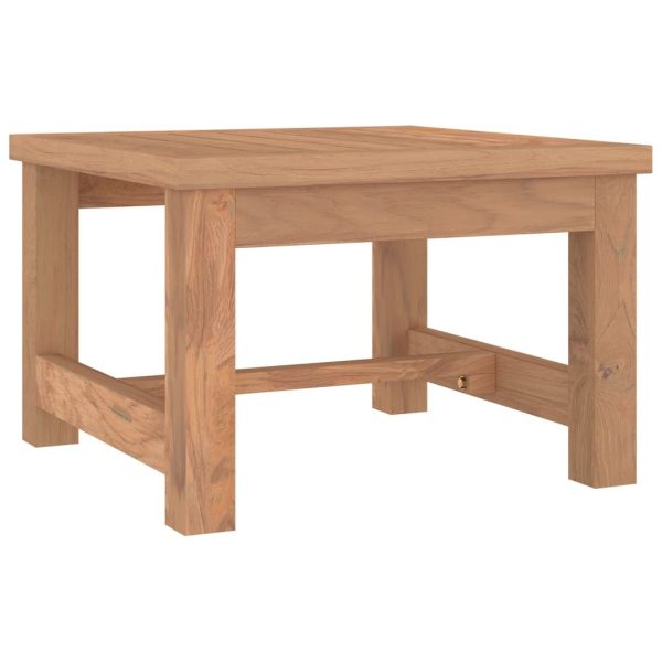 Coffee Table 45x45x30 cm Solid Wood Teak