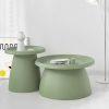 Coffee Table Mushroom Nordic Round Large Side Table 70CM Green