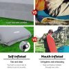 Self Inflating Mattress Camping Sleeping Mat Air Bed Pad Double Grey 10CM Thick