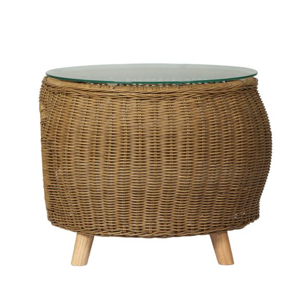 Gardeon Side Table Coffee Pet Bed Wicker Indoor Outdoor Furniture Patio Desk