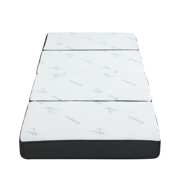 Portable Mattress Folding Foldable Foam Floor Bed Tri Fold 180cm