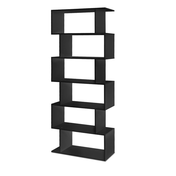 6 Tier Display Shelf – Black
