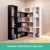 DIY L Shaped Display Shelf – Black