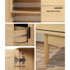 Buffet Sideboard Rattan Furniture Cabinet Storage Hallway Table Kitchen