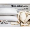 King Size 4 Pack Bed Pillow Medium*2 Firm*2 Microfibre Fiiling