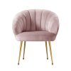 Armchair Lounge Chair Armchairs Accent Chairs Velvet Sofa Pink Couch