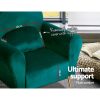 Armchair Lounge Chair Accent Armchairs Chairs Sofa Green Cushion Velvet