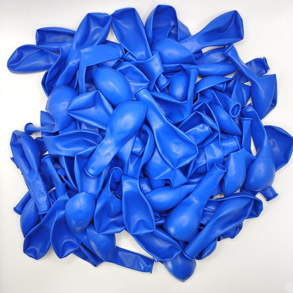 100PCS 5” Latex Balloon Set Matt Blue Birthday Wedding Party Decoration