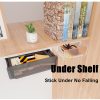 Under Desk Drawer Slide-out Large Office Organizers and Storage Drawers – Small Clear