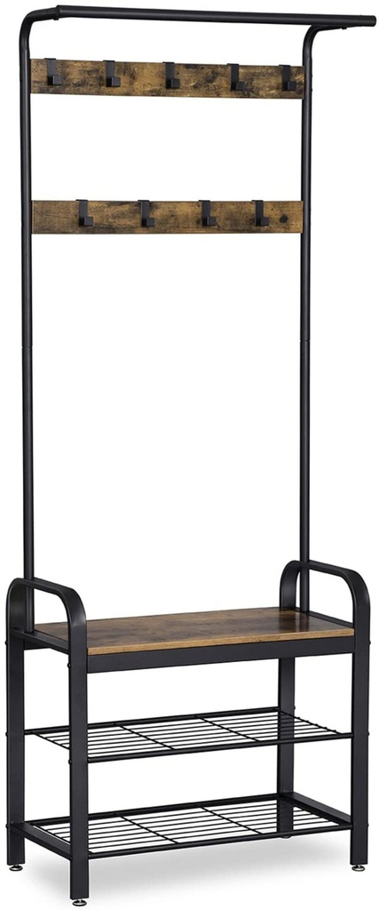 VASAGLE Coat Rack Stand 175cm HSR40W