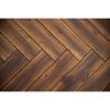 Tuberose Coffee Table 120cm Solid Acacia Wood Home Herringbone Parquet – Brown