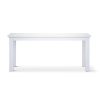 Laelia Dining Table 180cm Solid Acacia Timber Wood Coastal Furniture – White