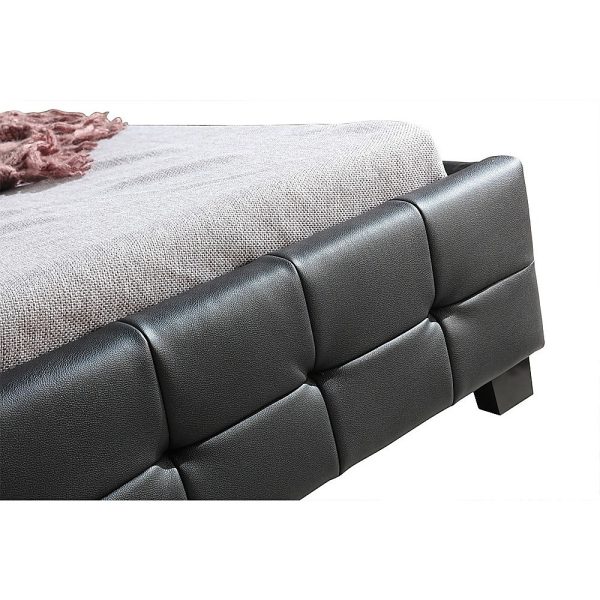 Air King Single PU Leather Deluxe Bed Frame