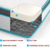 King 20cm Memory Foam and Innerspring Hybrid Mattress