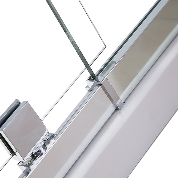 Semi Frameless Shower Screen (82~90) x 195cm & (89~92) x 195cm Side AS/NZS Glass